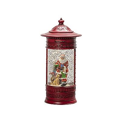 Konstsmide Led-kerstdecoratie, sneeuwbol, brievenbus, kerstman, binnen, 5 uur timer, werkt op 3 x AA 1,5 V batterijen (exc.) / kerstlantaarn gevuld met water, 1 witte diodes Konstsmide Led-kerstdecoratie, sneeuwbol, brievenbus, kerstman, binnen, 5 uur timer, werkt op 3 x AA 1,5 V batterijen (exc.) / kerstlantaarn gevuld met water, 1 witte diodes