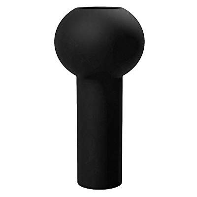 Cooee Design HI-028-27-BK Pillar vaas van keramiek, handgemaakt, zwart, diameter 12 cm, hoogte 24 cm Cooee Design HI-028-27-BK Pillar vaas van keramiek, handgemaakt, zwart, diameter 12 cm, hoogte 24 cm