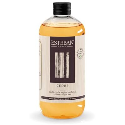 Esteban Paris Cedre kamergeur navulverpakking XXL 500 ml Esteban Paris Cedre kamergeur navulverpakking XXL 500 ml