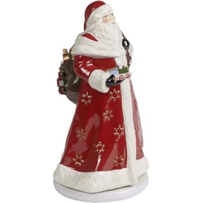 Villeroy & Boch Christmas Toy'S Memory Kerstman, draaibaar, rood/meerkleurig, 17,5 x 20 x 34 cm Villeroy & Boch Christmas Toy'S Memory Kerstman, draaibaar, rood/meerkleurig, 17,5 x 20 x 34 cm