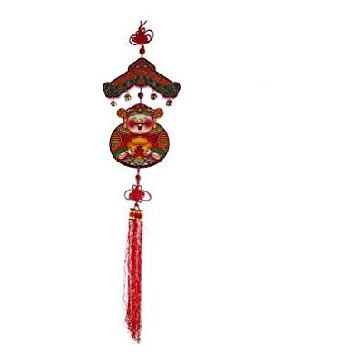 lachineuse Grote Feng Shui-hanger – Chinese god Caishen – hanger om op te hangen van hout – lengte 80 cm – tradities rijkdom en welvaart – decoratie huis kantoor – cadeau-idee China, Azië lachineuse Grote Feng Shui-hanger – Chinese god Caishen – hanger om op te hangen van hout – lengte 80 cm – tradities rijkdom en welvaart – decoratie huis kantoor – cadeau-idee China, Azië