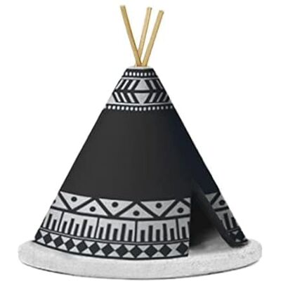 Fisura Tipi wierookbrander voor wierookstokken, blauw Fisura Tipi wierookbrander voor wierookstokken, blauw