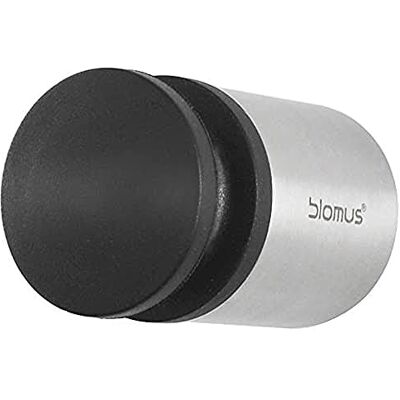 blomus Deurstopper roestvrij staal/kunststof, zilver/zwart (1 stuk) blomus Deurstopper roestvrij staal/kunststof, zilver/zwart (1 stuk)
