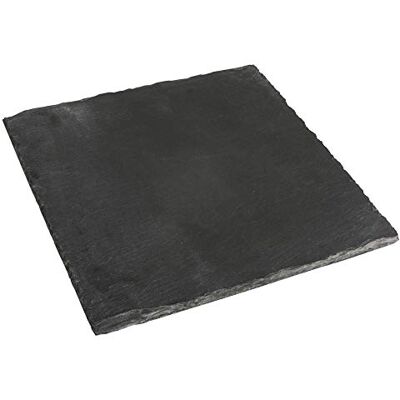 Rayher 46404000 leisteenbord vierkant om te schrijven en te knutselen, natuurstenen bord voor kaarsen en feestelijke tafeldecoratie, 20 x 20 cm Rayher 46404000 leisteenbord vierkant om te schrijven en te knutselen, natuurstenen bord voor kaarsen en feestelijke tafeldecoratie, 20 x 20 cm