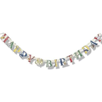 Unique Harry Potter verjaardagsbanner, 1,82 m, themafeest, 23568, meerkleurig, maat Unique Harry Potter verjaardagsbanner, 1,82 m, themafeest, 23568, meerkleurig, maat