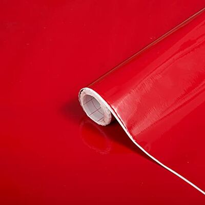 d-c-fix Zelfklevende meubelfolie, zelfklevend, rood, 90 cm x 2,1 m d-c-fix Zelfklevende meubelfolie, zelfklevend, rood, 90 cm x 2,1 m