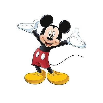 RoomMates Disney Reuze-sticker, herpositioneerbaar, Disney Mickey en zijn vrienden, Mickey RoomMates Disney Reuze-sticker, herpositioneerbaar, Disney Mickey en zijn vrienden, Mickey