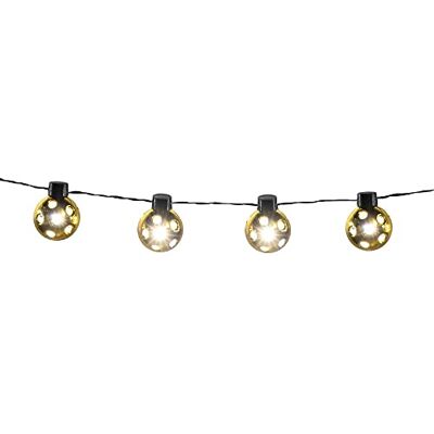 Boland Led-discobal lichtsnoer, lengte 140 cm, ledverlichting, verlichting voor Nieuwjaar of feestjes Boland Led-discobal lichtsnoer, lengte 140 cm, ledverlichting, verlichting voor Nieuwjaar of feestjes