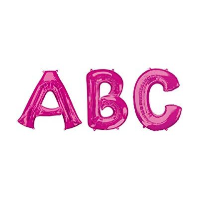 amscan 3540801 folieballon letter D roze 1 stuk, 86,4 cm amscan 3540801 folieballon letter D roze 1 stuk, 86,4 cm