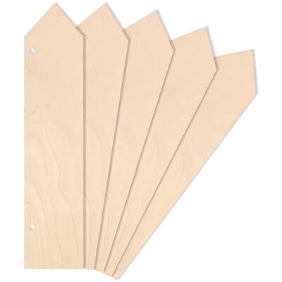 Creative 5 x Grote Houten Pijlen Bord Decoratie 40 x 9 cm Hanger Dart Effen Multiplex Uitsparingen Ongeverfd Leeg Perfect voor Verf, Decoratie, Geschenken en Decoupage Découpes en Bois Contreplaqués Non Peints Decoration à Accrocher pour Cad Creative 5 x Grote Houten Pijlen Bord Decoratie 40 x 9 cm Hanger Dart Effen Multiplex Uitsparingen Ongeverfd Leeg Perfect voor Verf, Decoratie, Geschenken en Decoupage Découpes en Bois Contreplaqués Non Peints Decoration à Accrocher pour Cad