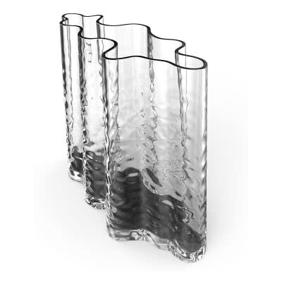 Cooee Design Gry Wide glazen vaas, transparant, 19 cm Cooee Design Gry Wide glazen vaas, transparant, 19 cm