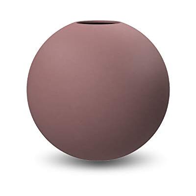 Cooee Design Keramische bolvormige vaas, kleur: Asroze, 8 cm Cooee Design Keramische bolvormige vaas, kleur: Asroze, 8 cm