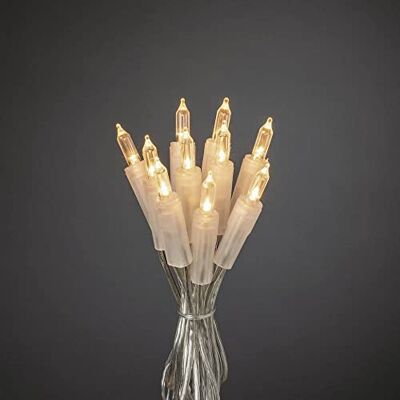 Konstsmide Mini-led-lichtsnoer, 35 warmwitte diodes, 230 V, voor binnen, transparante kabel Konstsmide Mini-led-lichtsnoer, 35 warmwitte diodes, 230 V, voor binnen, transparante kabel