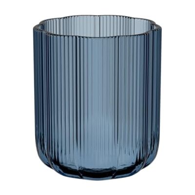 Villeroy & Boch Blauwe bloemenvaas, vaatwasmachinebestendig, tafelvaas, bloemenvaas, mondgeblazen, kleurrijke bloemenvaas, woningdecoratie, decoratie, glas Villeroy & Boch Blauwe bloemenvaas, vaatwasmachinebestendig, tafelvaas, bloemenvaas, mondgeblazen, kleurrijke bloemenvaas, woningdecoratie, decoratie, glas