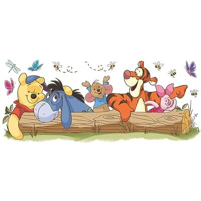 RoomMates Room Mates 54541 Disney Winnie de Poeh muursticker, meerkleurig RoomMates Room Mates 54541 Disney Winnie de Poeh muursticker, meerkleurig
