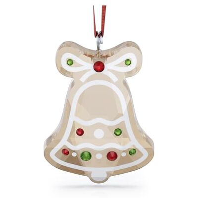 Swarovski Holiday Cheers decoratie bel peperkoek Swarovski Holiday Cheers decoratie bel peperkoek