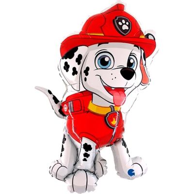 Grabo Marshall Paw Patrol opblaasbare ballon, ca. 80 cm, heliumballonnen Grabo Marshall Paw Patrol opblaasbare ballon, ca. 80 cm, heliumballonnen