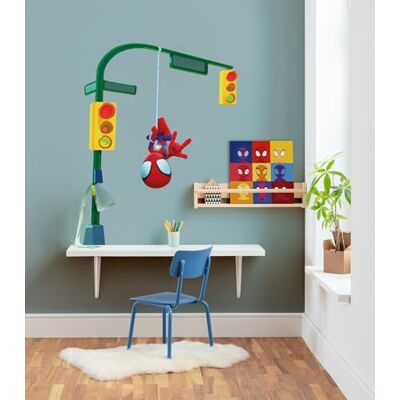 Komar Wandtattoo Spidey and His Amazing Friends Lamp Swing Afmetingen 50 x 70 cm , Kinderkamer, Muurstickers, Wanddecoratie, Muursticker Komar Wandtattoo Spidey and His Amazing Friends Lamp Swing Afmetingen 50 x 70 cm , Kinderkamer, Muurstickers, Wanddecoratie, Muursticker