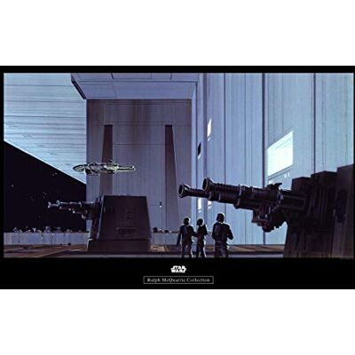 Komar Muurfoto Star Wars Classic RMQ Death Star Hangar Kinderkamer tienerkamer Kunstdecoratie Zonder lijst WB131-70 x 50 Afmetingen: 70 x 50 cm (breedte x hoogte) Komar Muurfoto Star Wars Classic RMQ Death Star Hangar Kinderkamer tienerkamer Kunstdecoratie Zonder lijst WB131-70 x 50 Afmetingen: 70 x 50 cm (breedte x hoogte)