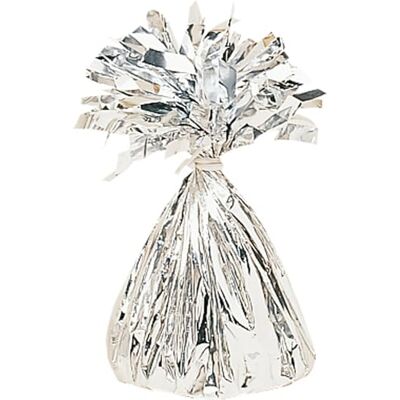 amscan 991365-18 folieballon gewicht zilver franjes 170 g amscan 991365-18 folieballon gewicht zilver franjes 170 g