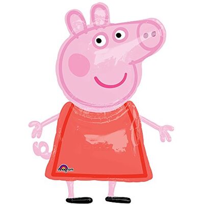 amscan Anagram 3231601 Peppa Pig opblaasbare ballon, 122 cm amscan Anagram 3231601 Peppa Pig opblaasbare ballon, 122 cm