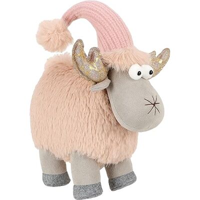 com-four ® Rendierfiguur voor kerstdecoratie Winterfiguur als decoratief object, mooi decoratief figuur als kamerdecoratie of cadeau com-four ® Rendierfiguur voor kerstdecoratie Winterfiguur als decoratief object, mooi decoratief figuur als kamerdecoratie of cadeau