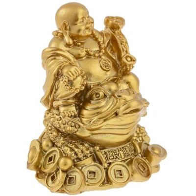 lachineuse Boeddhabeeldje Lachen van Fortuin Gouden Boeddha Beeld 7 cm Feng Shui-decoratie Chinees Zen Deco Object voor Binnen, Woonkamer, Kantoor Cadeau-idee China Geluksbrenger lachineuse Boeddhabeeldje Lachen van Fortuin Gouden Boeddha Beeld 7 cm Feng Shui-decoratie Chinees Zen Deco Object voor Binnen, Woonkamer, Kantoor Cadeau-idee China Geluksbrenger