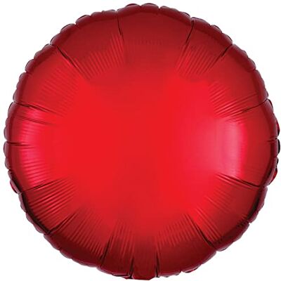 amscan PKG rond rouge métallisé amscan PKG rond rouge métallisé