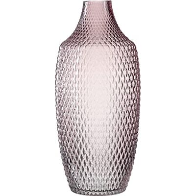 LEONARDO HOME 18677 Poesia glazen vaas, 40 cm, roze LEONARDO HOME 18677 Poesia glazen vaas, 40 cm, roze
