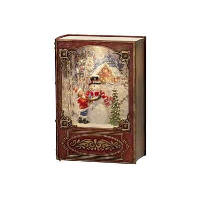 Konstsmide Led-kerstdecoratie, sneeuwballantaarn, sneeuwpoppen/binnen, 5 uur timer, werkt op 3 AA-batterijen 1,5 V (excl.)/kerstlantaarn 1 warm witte diodes, maat Konstsmide Led-kerstdecoratie, sneeuwballantaarn, sneeuwpoppen/binnen, 5 uur timer, werkt op 3 AA-batterijen 1,5 V (excl.)/kerstlantaarn 1 warm witte diodes, maat