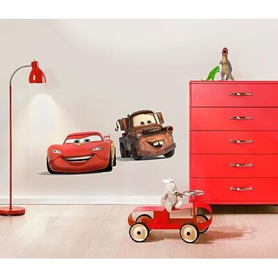 Komar Muurtattoo Cars Friends Afmetingen 50 x 70 cm , Kinderkamer, Muursticker, Wanddecoratie, Muursticker Komar Muurtattoo Cars Friends Afmetingen 50 x 70 cm , Kinderkamer, Muursticker, Wanddecoratie, Muursticker
