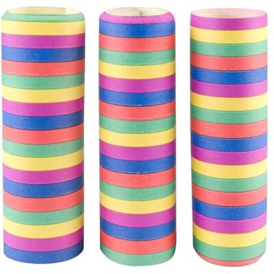 Boland 42025 Serpentines 5 kleuren, 3 stuks, lengte 400 cm, meerkleurig, carnaval, verjaardag, decoratie, disco, kinderverjaardagsfeest, kleuterschool, feest Boland 42025 Serpentines 5 kleuren, 3 stuks, lengte 400 cm, meerkleurig, carnaval, verjaardag, decoratie, disco, kinderverjaardagsfeest, kleuterschool, feest
