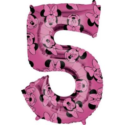 amscan Mid Size Minnie Mouse Forever 5 amscan Mid Size Minnie Mouse Forever 5