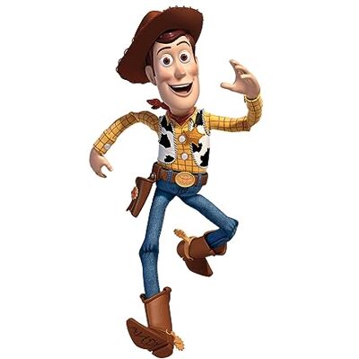 RoomMates Disney reuzensticker, herpositioneerbaar, Toy Story Woody RoomMates Disney reuzensticker, herpositioneerbaar, Toy Story Woody