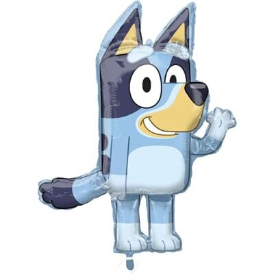 amscan Bluey Supershape 4302301 folieballon, 60 x 81 cm amscan Bluey Supershape 4302301 folieballon, 60 x 81 cm