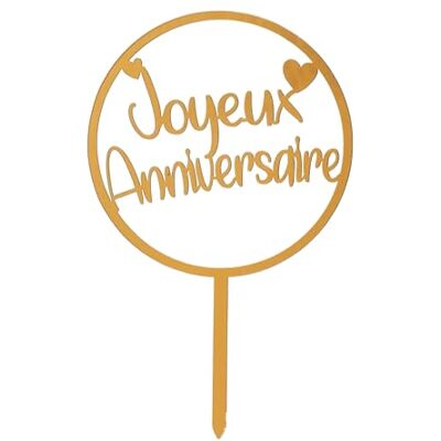 dekora Happy Birthday taartdecoratie PVC kunststof herbruikbare felicitatie taartdecoratie verjaardagen, feesten en alle soorten evenementen dekora Happy Birthday taartdecoratie PVC kunststof herbruikbare felicitatie taartdecoratie verjaardagen, feesten en alle soorten evenementen