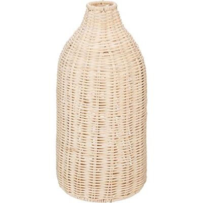 ATMOSPHERA CREATEUR D'INTERIEUR Atmosphera Vaas "Sea View" rotan H 32 cm ATMOSPHERA CREATEUR D'INTERIEUR Atmosphera Vaas "Sea View" rotan H 32 cm