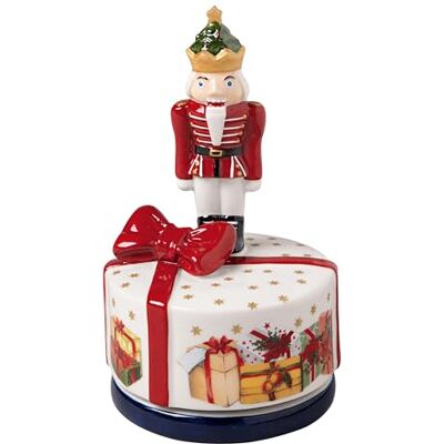 Villeroy & Boch Nostalgic Melody 14-8640-6308 notenkraker, draaibaar, 9 x 15 cm, porselein, meerkleurig Villeroy & Boch Nostalgic Melody 14-8640-6308 notenkraker, draaibaar, 9 x 15 cm, porselein, meerkleurig