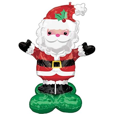 amscan Kerstman ballonnen, 4295211, meerkleurig amscan Kerstman ballonnen, 4295211, meerkleurig