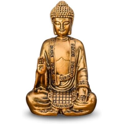Zen Light Gouden Bodhi-beeld – Zen en Feng Shui decoratie – voor het creëren van een ontspannende en spirituele sfeer – cadeau-idee met geluksbrenger – hoogte: 14 cm – kleur: goud – Zen'Light Zen Light Gouden Bodhi-beeld – Zen en Feng Shui decoratie – voor het creëren van een ontspannende en spirituele sfeer – cadeau-idee met geluksbrenger – hoogte: 14 cm – kleur: goud – Zen'Light