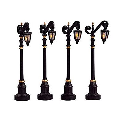 Lemax Christmas Village 4 x 4,5 V batterij-staande lamp Lemax Christmas Village 4 x 4,5 V batterij-staande lamp