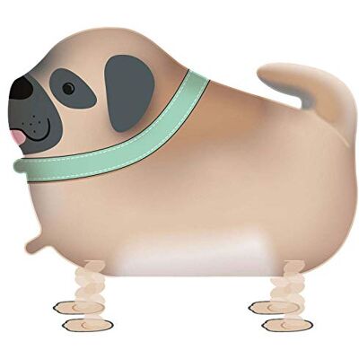amscan Walking Balloon 9907272 folieballon Buddies hoed, 59 x 42 cm amscan Walking Balloon 9907272 folieballon Buddies hoed, 59 x 42 cm