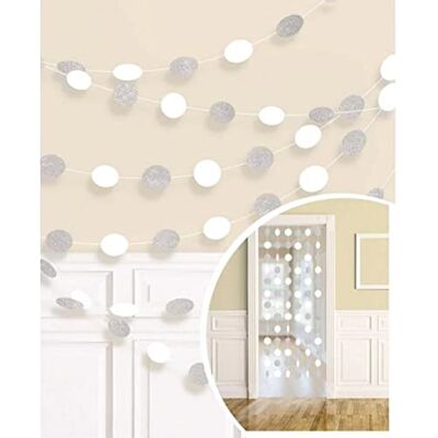 amscan 10022444 Decoratieset met witte stippen amscan 10022444 Decoratieset met witte stippen