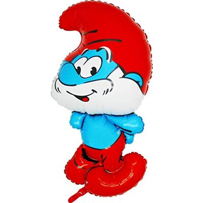 Grabo Opblaasbare ballon "De smurfen" (papa smurf) Grabo Opblaasbare ballon "De smurfen" (papa smurf)