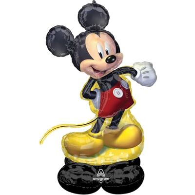 amscan International Licentieballon van aluminium, Micky Mouse Forever, 83 x 132 cm amscan International Licentieballon van aluminium, Micky Mouse Forever, 83 x 132 cm