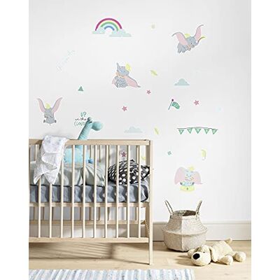 Komar Disney 14101h Dumbo Daydream muursticker 50 x 70 cm (breedte x hoogte) 26 stuks Komar Disney 14101h Dumbo Daydream muursticker 50 x 70 cm (breedte x hoogte) 26 stuks