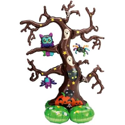 amscan Anagram AirLoonz 4242111 opblaasbare ballon Halloween in de vorm van een griezelige boom, 157,5 cm amscan Anagram AirLoonz 4242111 opblaasbare ballon Halloween in de vorm van een griezelige boom, 157,5 cm