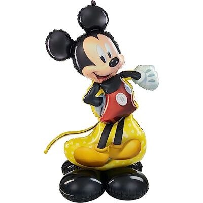 amscan International Licentieballon van aluminium, Micky Mouse Forever, 83 x 132 cm amscan International Licentieballon van aluminium, Micky Mouse Forever, 83 x 132 cm