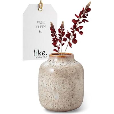 like.by Villeroy & Boch Lave Home, Nek Petit vaas, 1230 ml, zandsteen, beige like.by Villeroy & Boch Lave Home, Nek Petit vaas, 1230 ml, zandsteen, beige