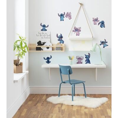 Komar Wandtattoo Stitch and Angel Happy Afmetingen 50 x 70 cm , Kinderkamer, Muurstickers, Wanddecoratie, Muursticker Komar Wandtattoo Stitch and Angel Happy Afmetingen 50 x 70 cm , Kinderkamer, Muurstickers, Wanddecoratie, Muursticker